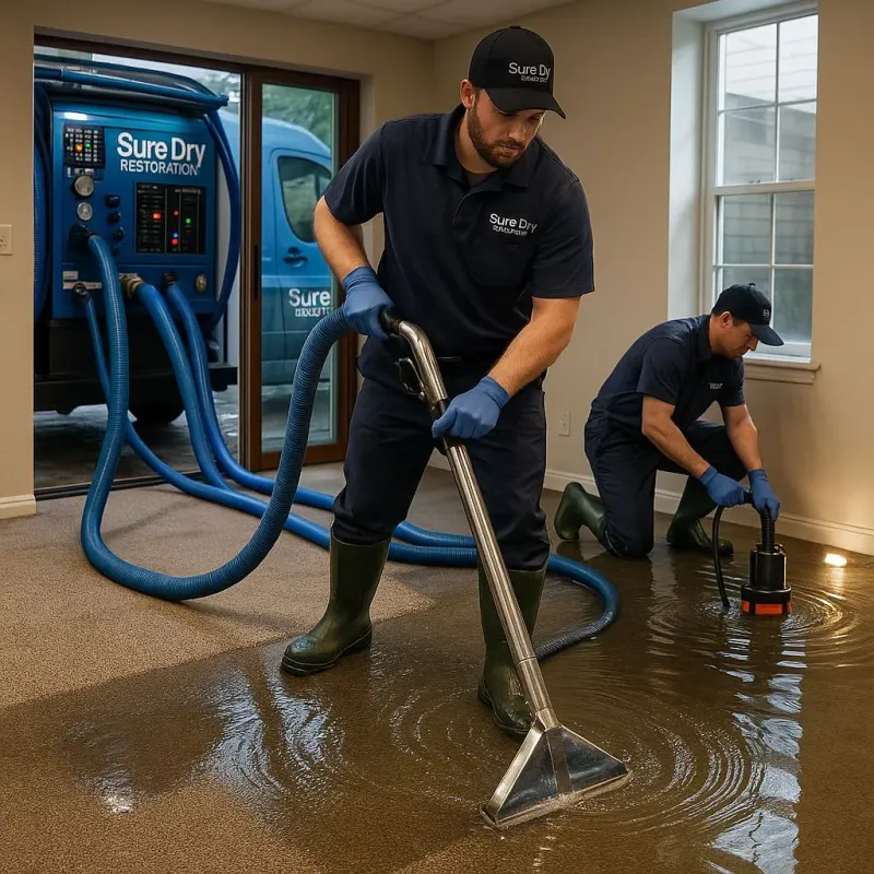 Water Extraction and Removal process in Kearney Park, MS